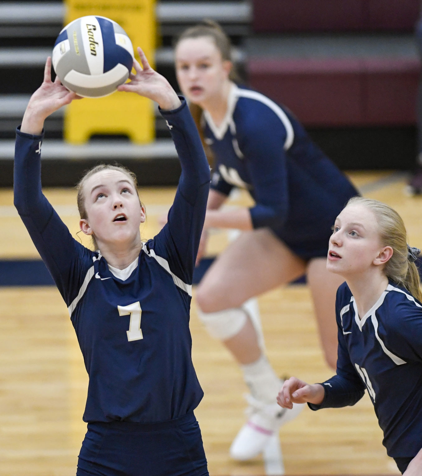 State volleyball, Lincoln Lutheran vs. Chadron, 11.07